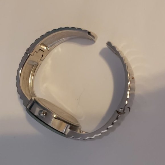 AVON | Jet Plain Stainless Steel Cuff Watch - Picture 4 of 6